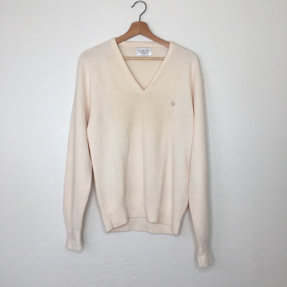 dior v neck sweater